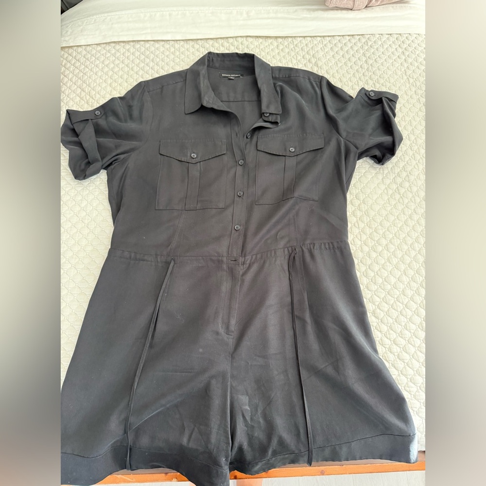Banana Republic Charcoal Collared Shirt